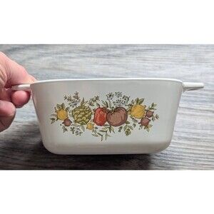 VTG Corning Ware P-43-B Spice Of Life 2 3/4 Cup Small Casserole Dish No Lid
